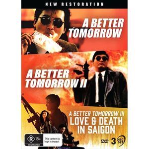 A Better Tomorrow Trilogy  DVD